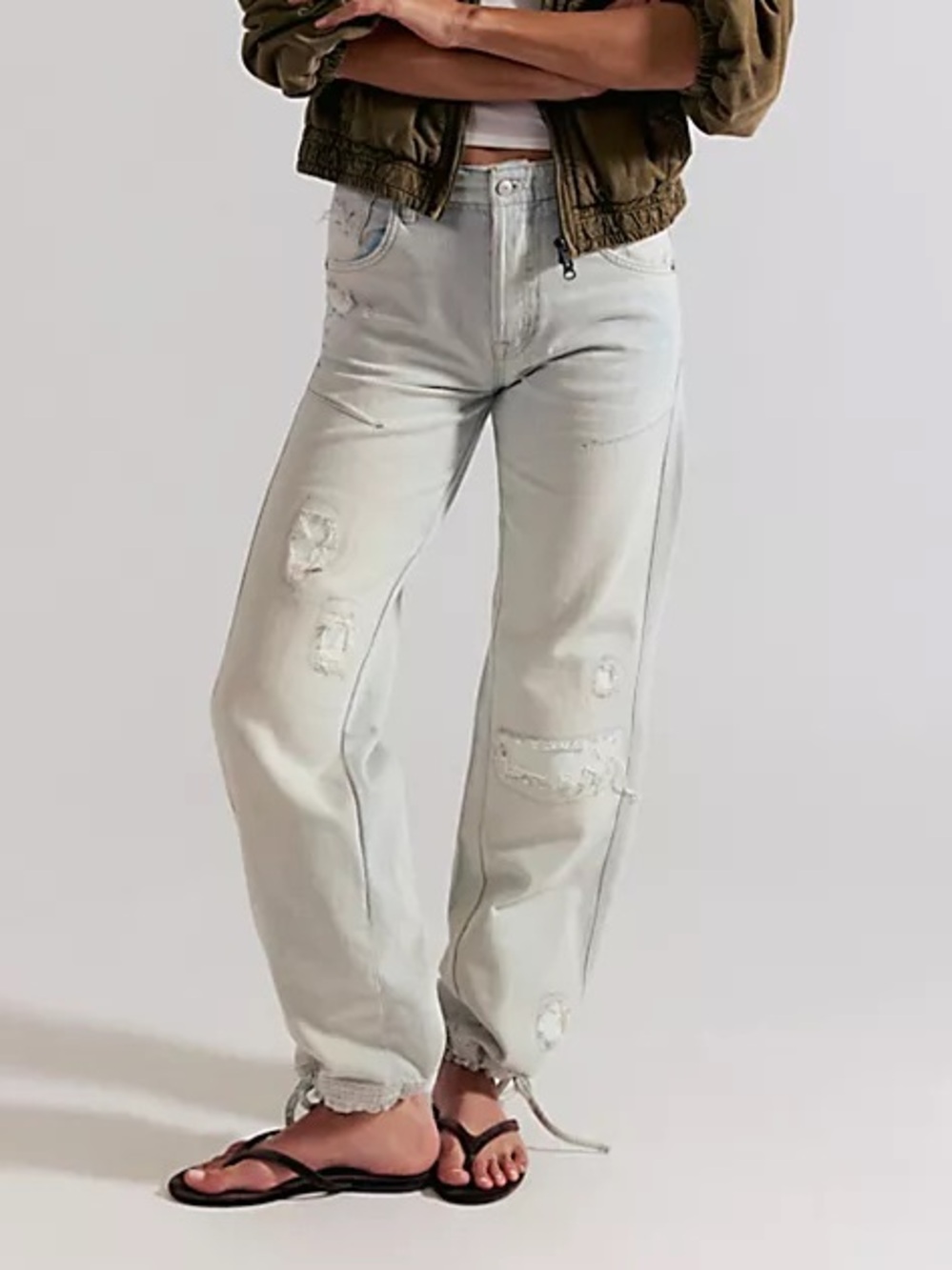 We The Free Don't Wait Up Boyfriend Jeans Size 30